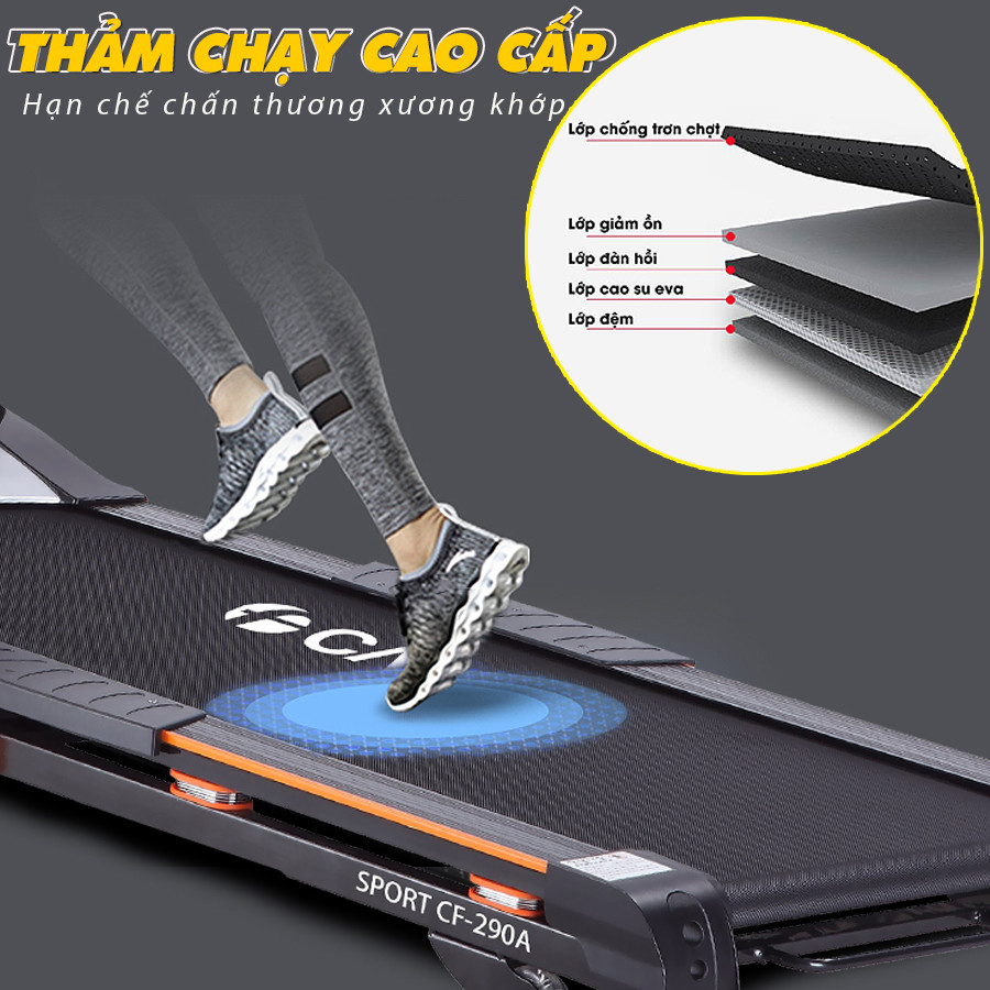 Máy chạy bộ đa năng OKACHI SPORT JP-290A